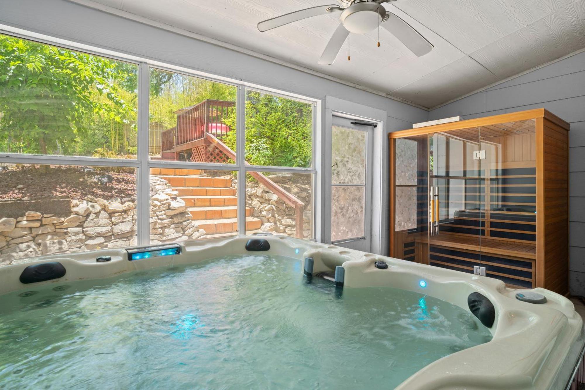 圣安东尼奥Bamboo Oasis-Relaxing Hot Tub-Family Time别墅 外观 照片